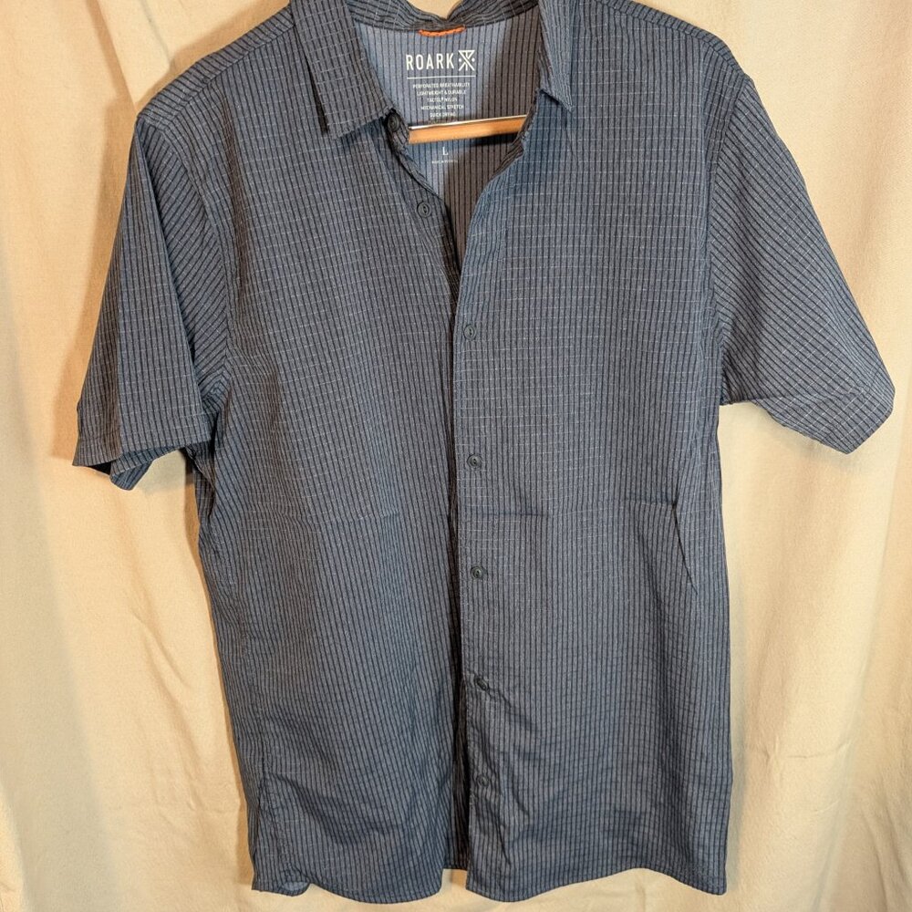 Roark Bless Up Shirt - Black - Men L